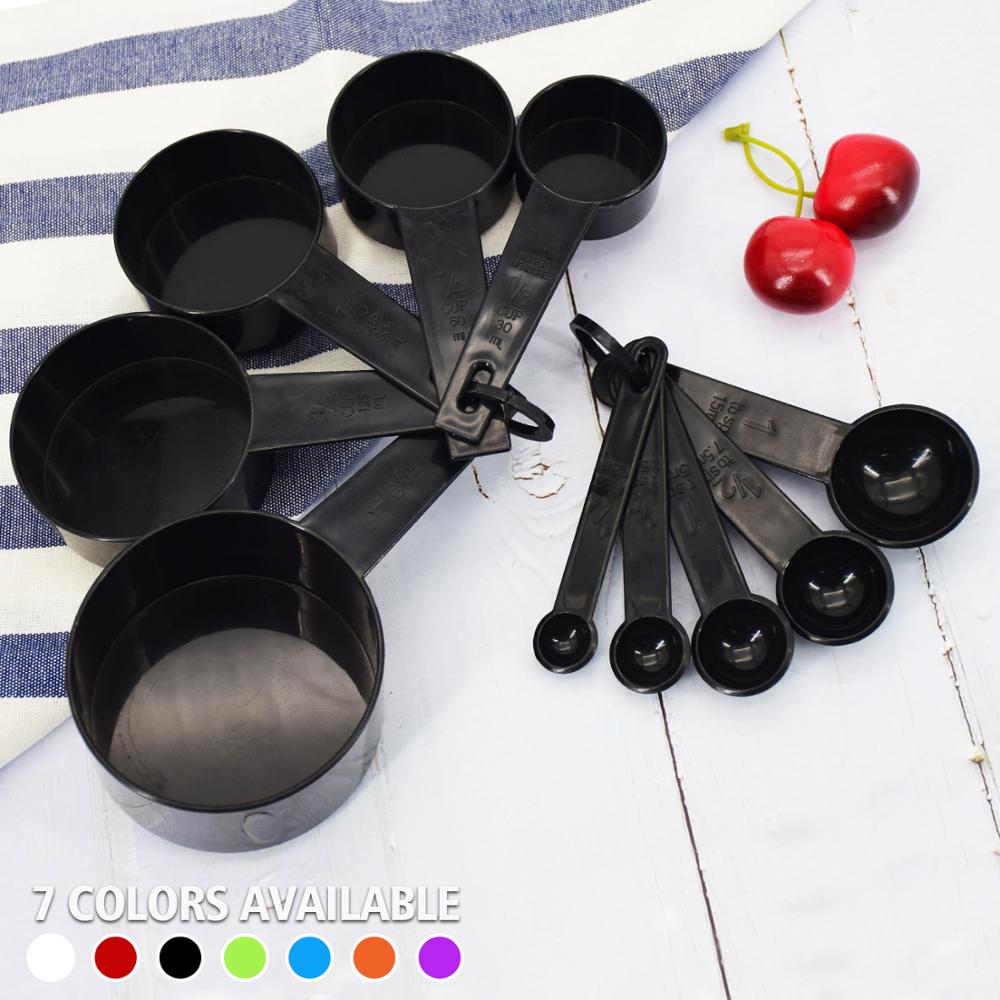 Color Measuring Cups And Measuring Spoon