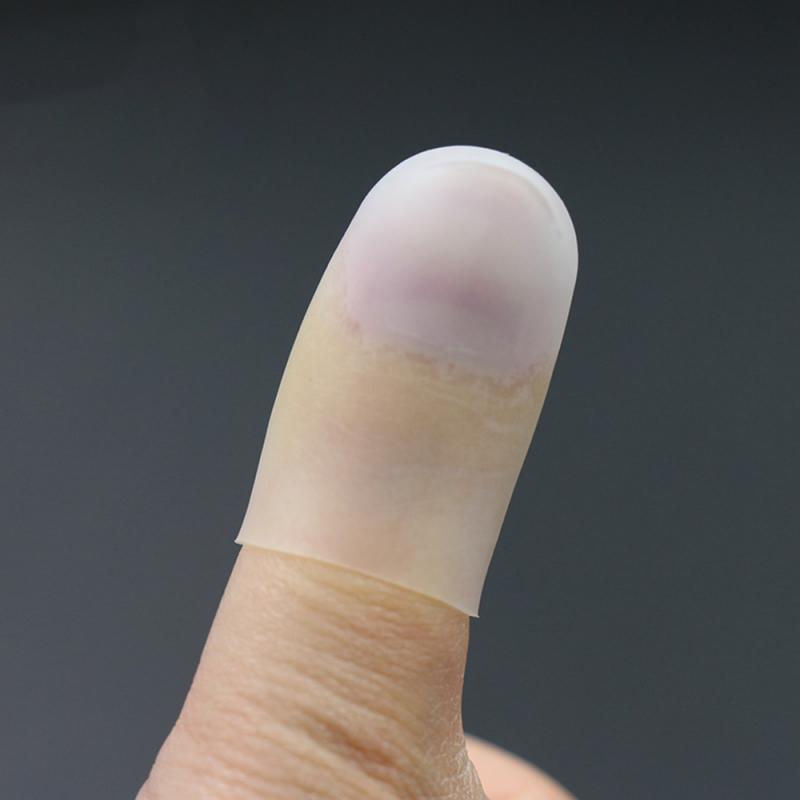 Silicone Fingers Cover Cap Fingertip Protector Insulation