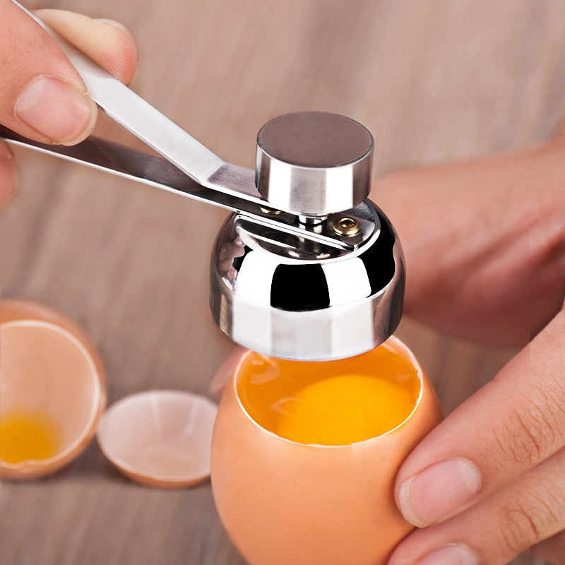 Creative Kitchen Tools Stainless Steel Metal Egg