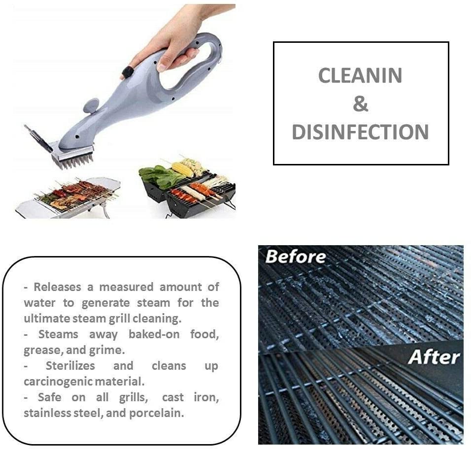 Barbecue Grill Cleaning Brush Portable