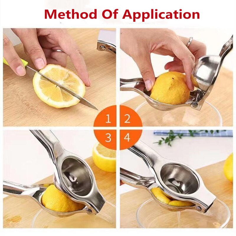 Stainless Steel Lemon Citrus Squeezer