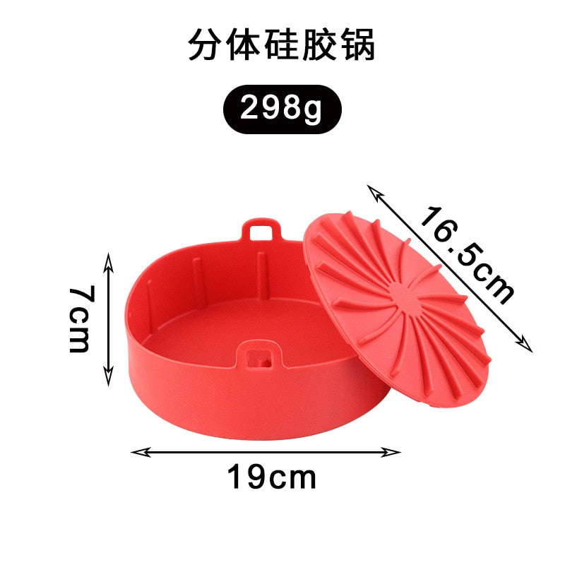 Silicone Pot for Airfryer Reusable Air Fryer