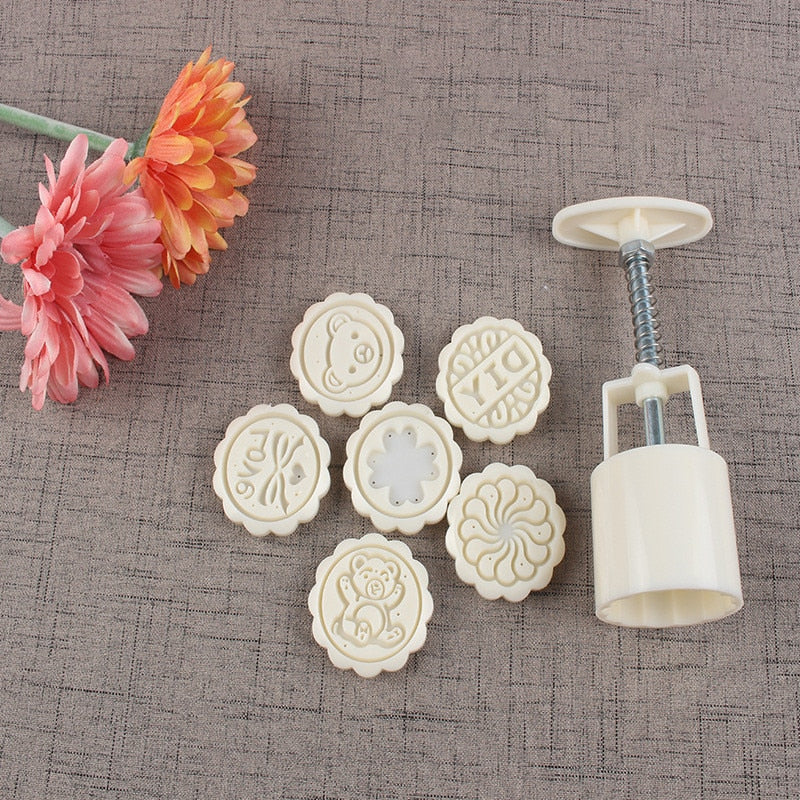 Flower Shape Mooncake Moulds