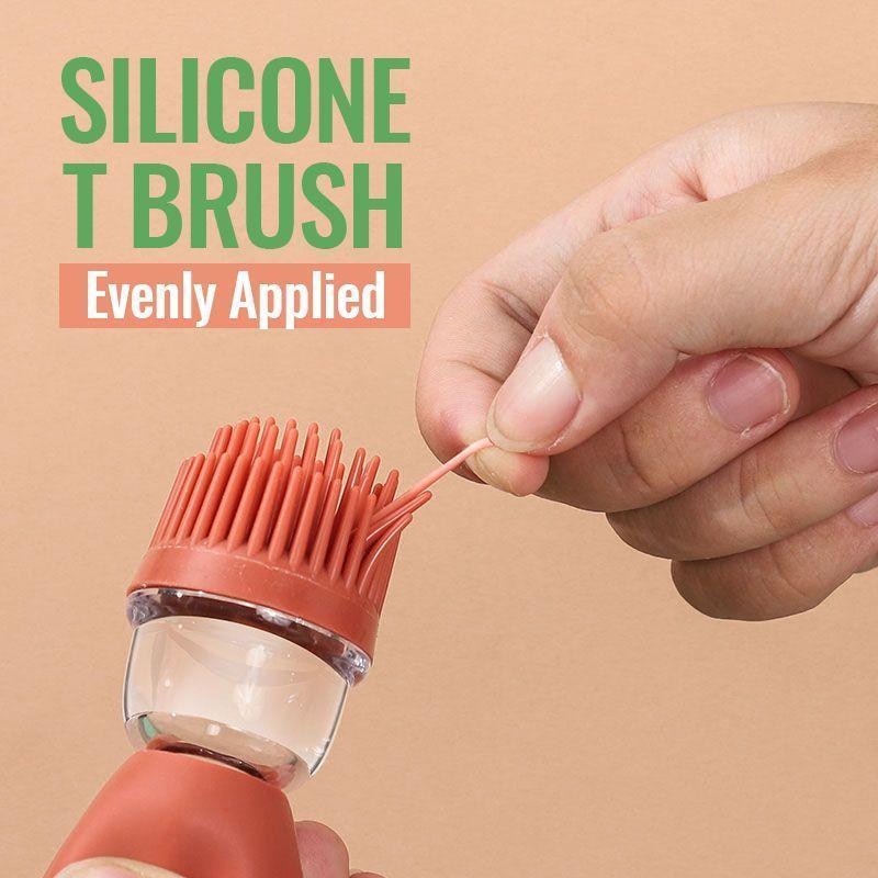 Kitchen Oil Bottle Silicone Brush