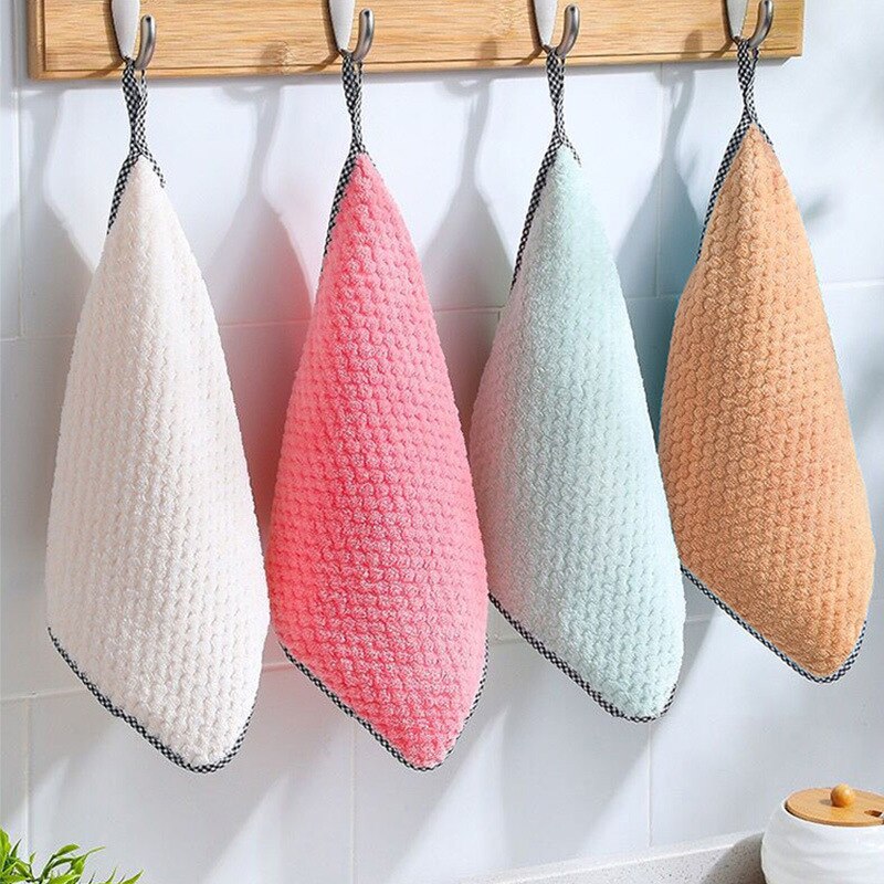 Household Kitchen Rags Gadgets Microfiber Towel