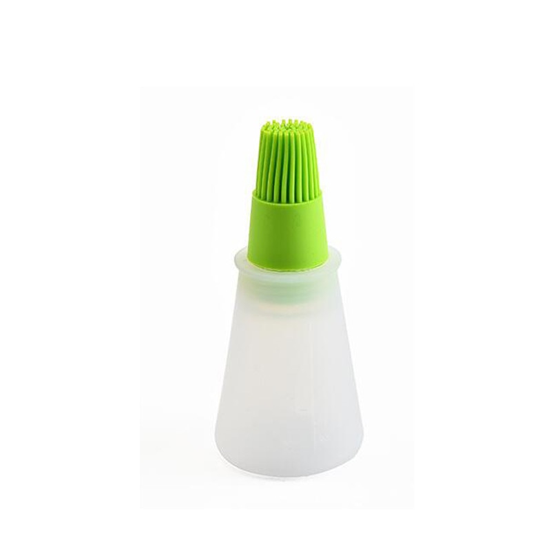 Kitchen Silicone Oil Bottle Oil Brush