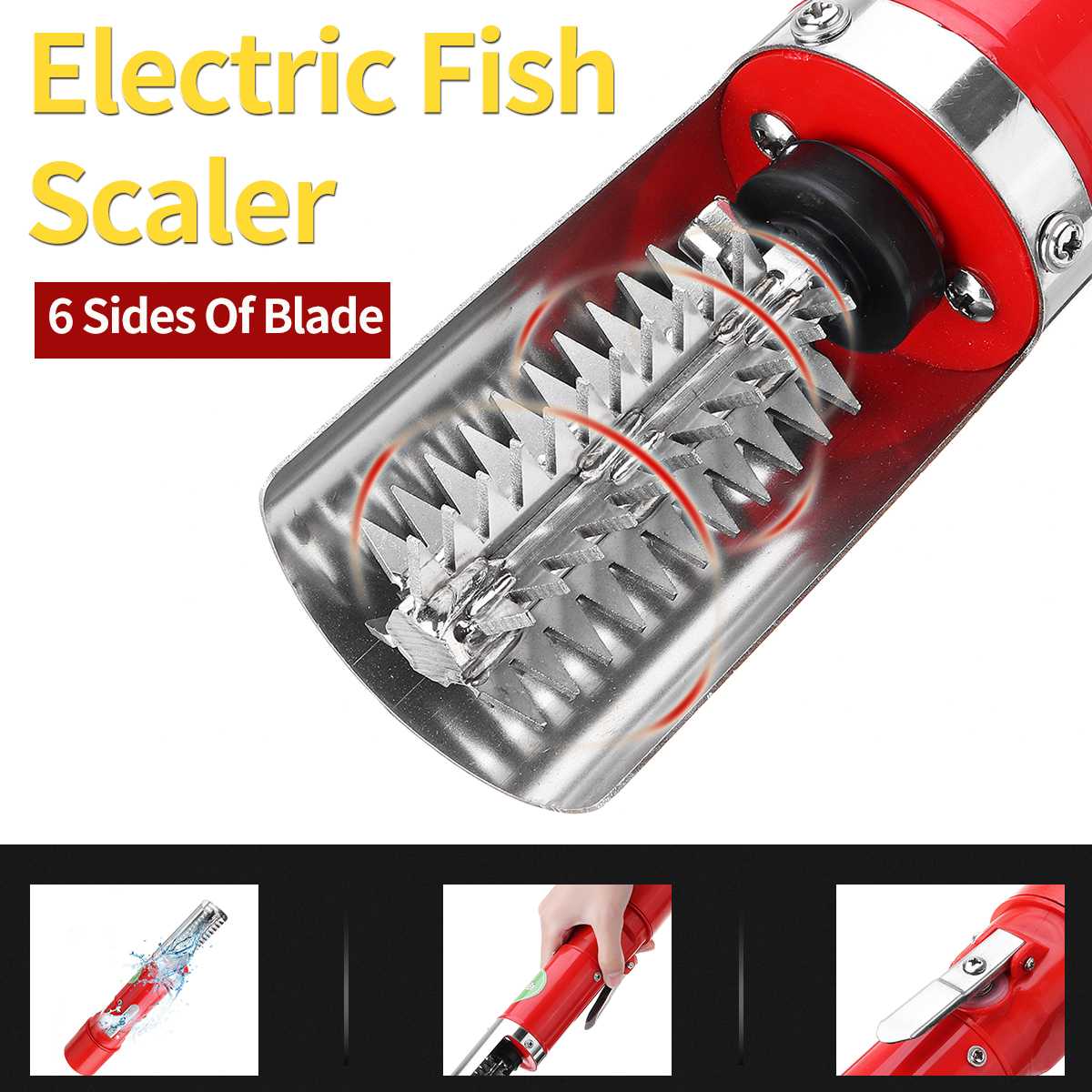 Electric Fish Scaler Fish Scale Scraper