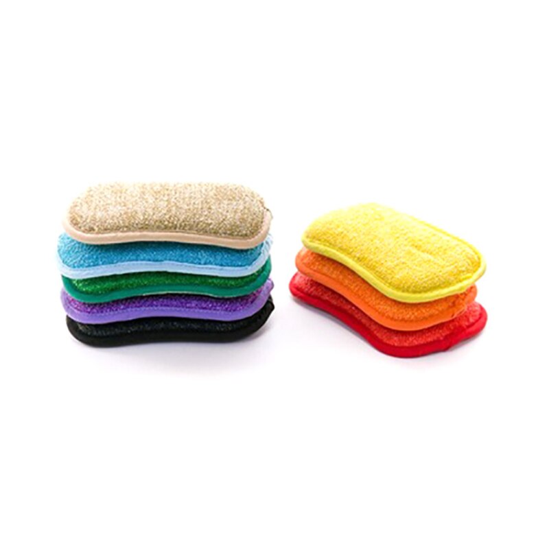 Scrub Sponges for Dishes Non-Scratch Microfiber