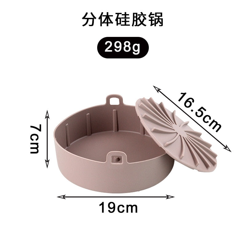 Silicone Pot for Airfryer Reusable Air Fryer