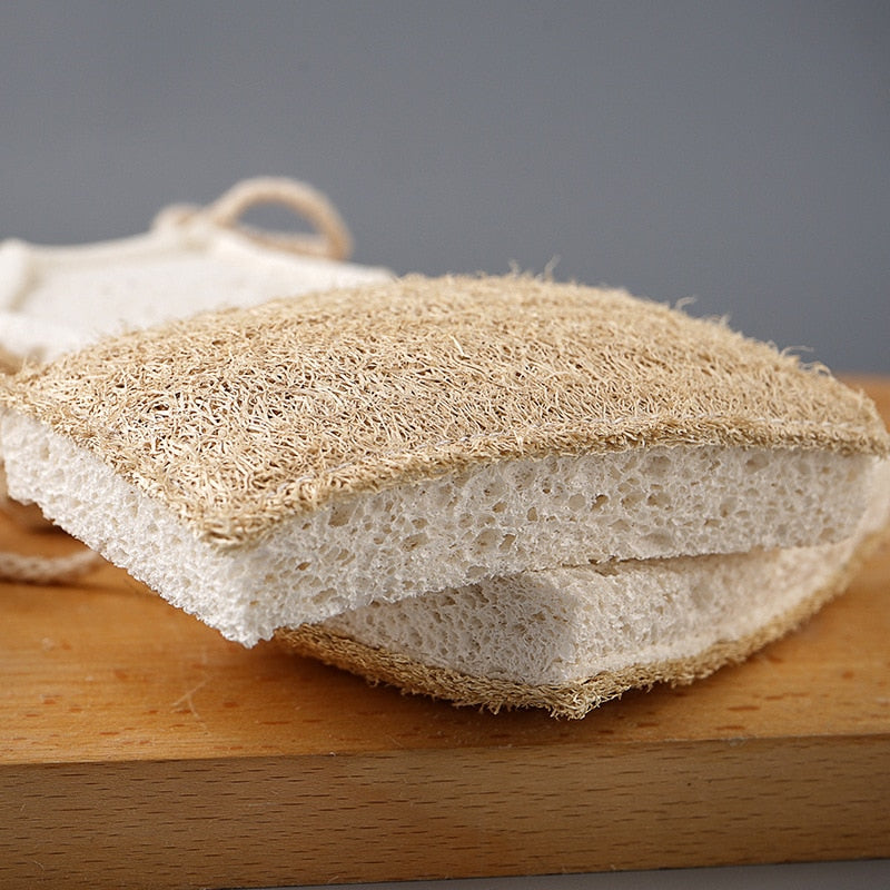 New Natural Luffa Floristic Biodegradable Sponge