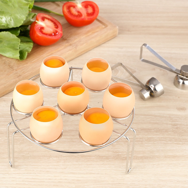 Kitchen Stainless Steel Egg Topper Cutter