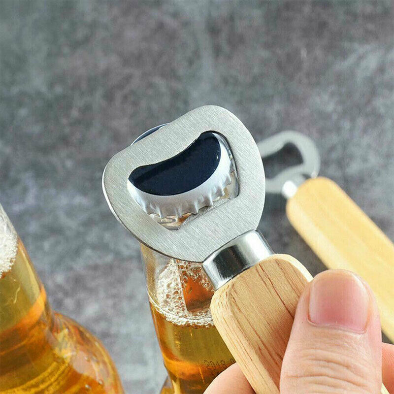 Wooden Bottle Opener Kitchen Tool