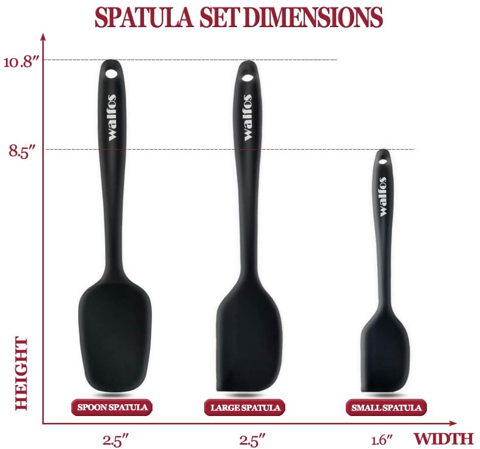 Silicone Cooking Utensils Set Non-Stick Spatula