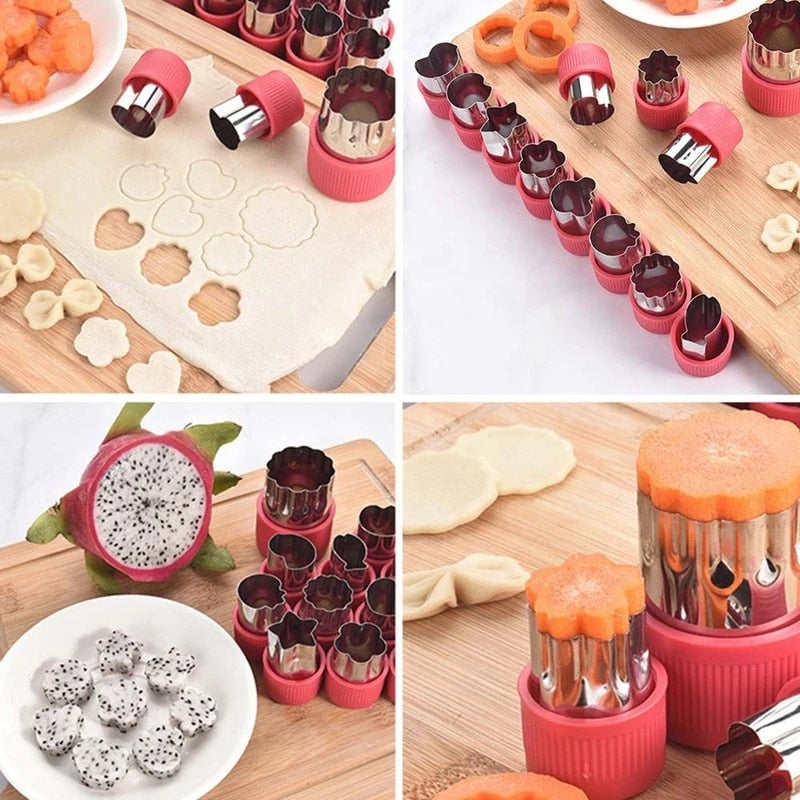 Stainless Steel Vegetable Fruit Cutter Mold