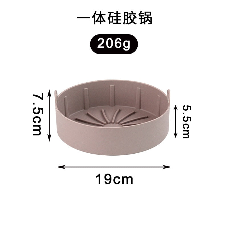 Silicone Pot for Airfryer Reusable Air Fryer