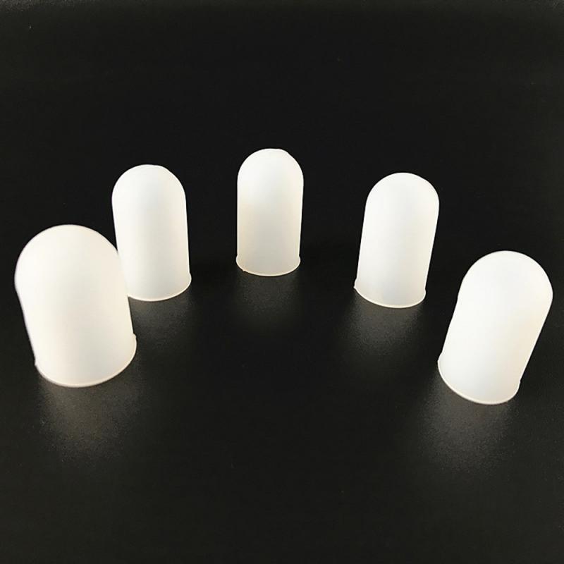 Silicone Fingers Cover Cap Fingertip Protector Insulation