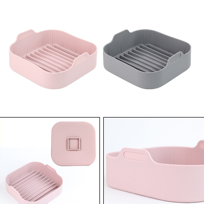 Silicone Pot for Airfryer Reusable Air Fryer