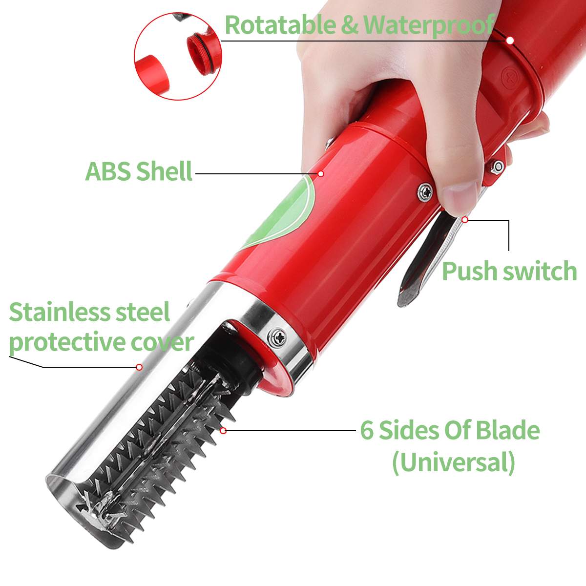 Charging Portable Electric Fish Scaler