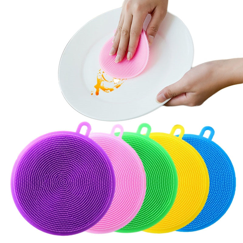 Silicone Cleaning Brush Dishwashing