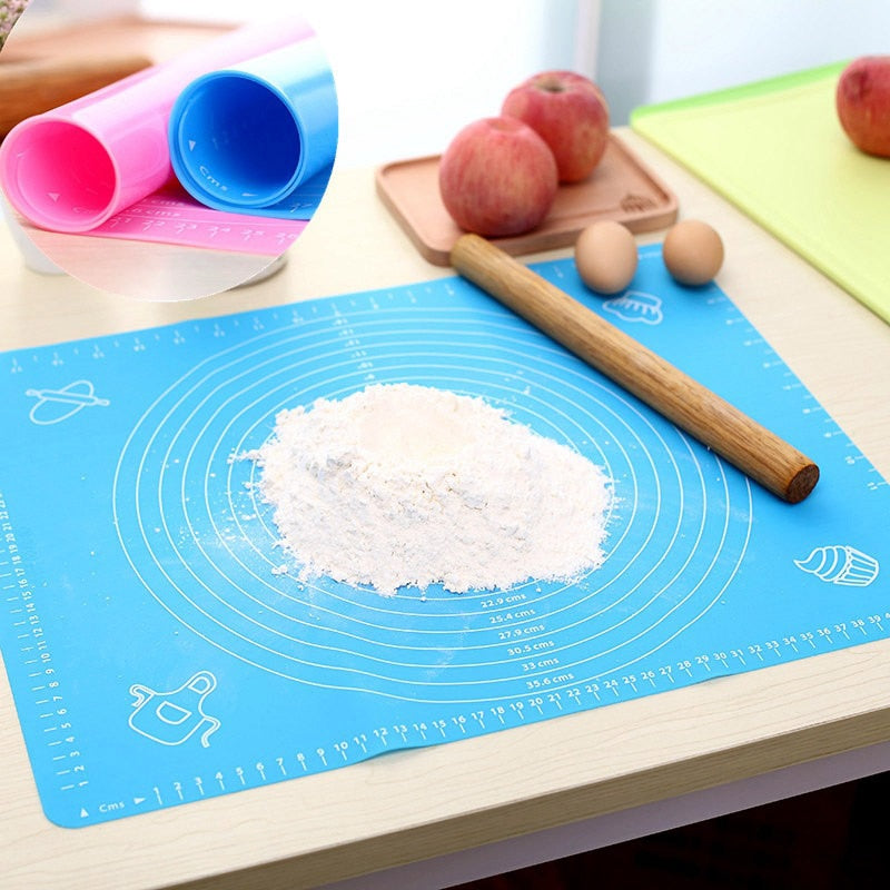 Non-Stick Silicone Mat Rolling Dough Liner Pad