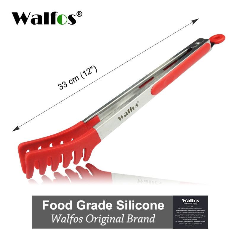 Silicone Food Tongs Kitchen Utensil