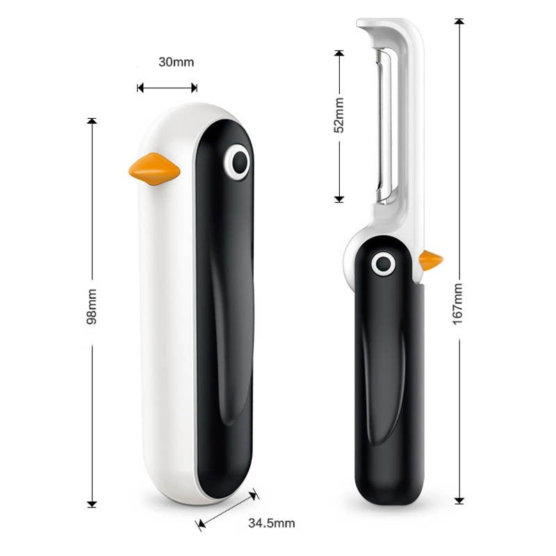 Penguin Shaped Peeling Machine Kitchen