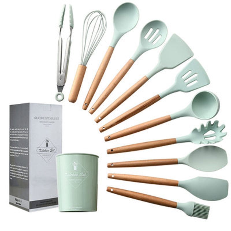 Silicone Cooking Utensils Set