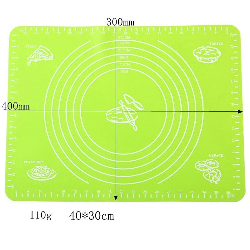 Non-Stick Silicone Mat Rolling Dough Liner Pad