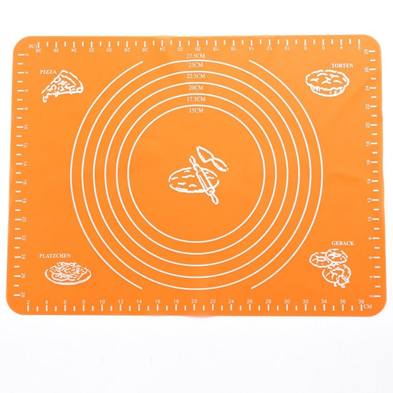 Non-Stick Silicone Mat Rolling Dough Liner Pad