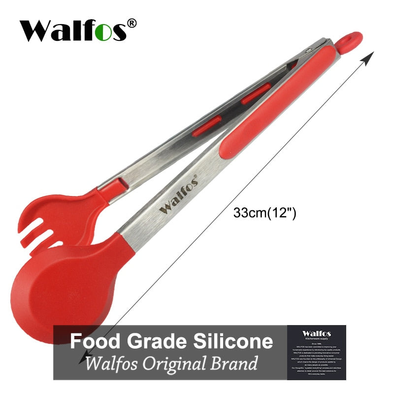 Silicone Food Tongs Kitchen Utensil