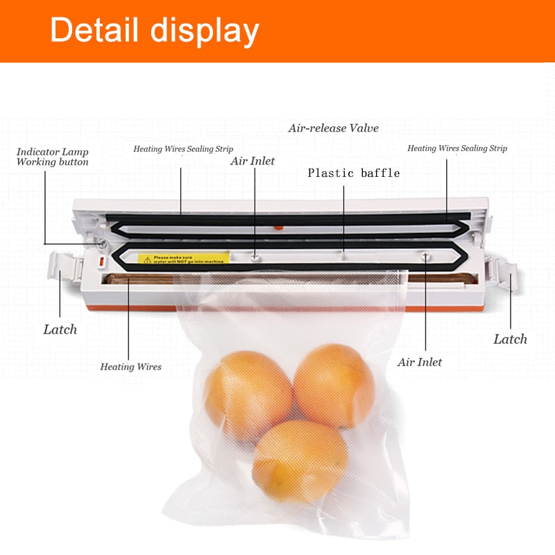 Electric Vacuum Sealer Packaging Machine