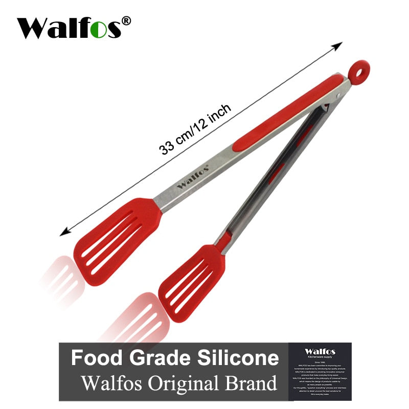 Silicone Food Tongs Kitchen Utensil