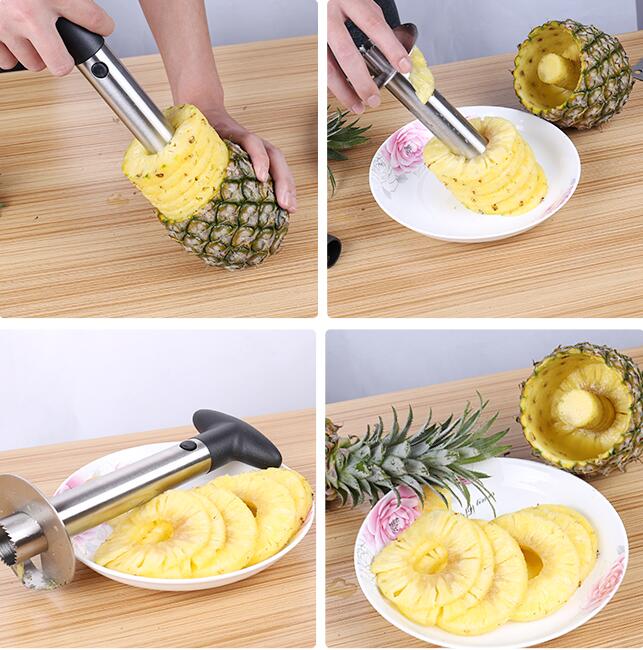Knife Kitchen Tool Fruit Pineapple Corer Slicer Peeler