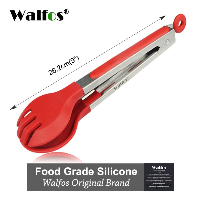 Silicone Food Tongs Kitchen Utensil