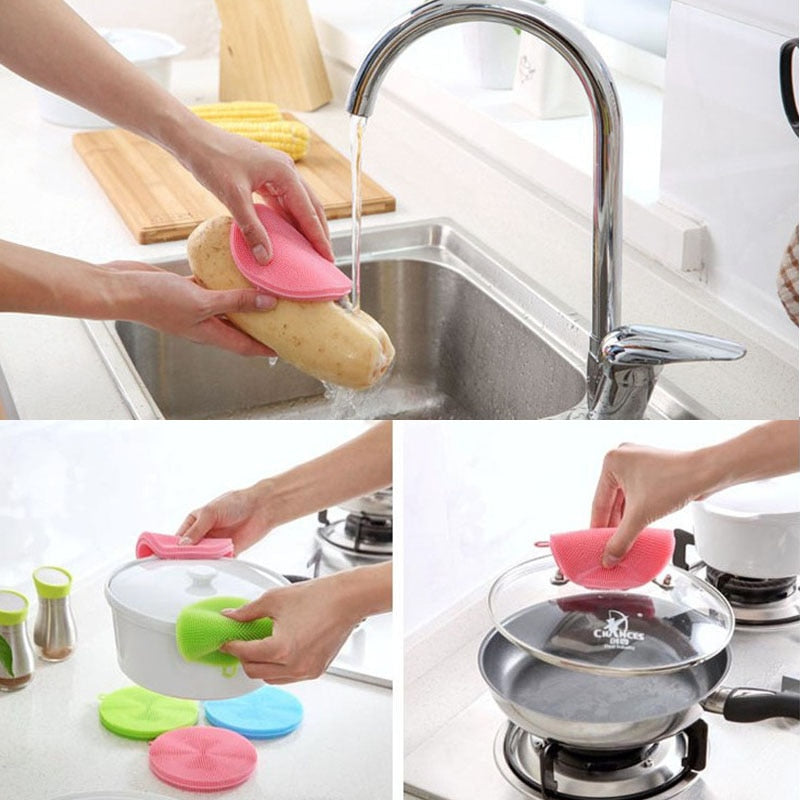 Silicone Cleaning Brush Dishwashing