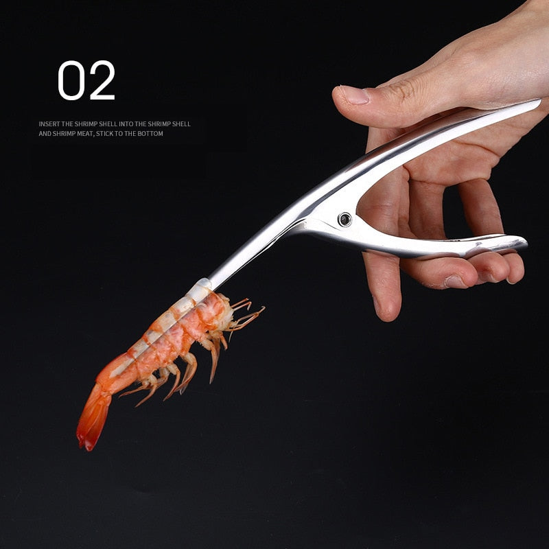 Stainless Steel Shrimp Deveiner Lobster