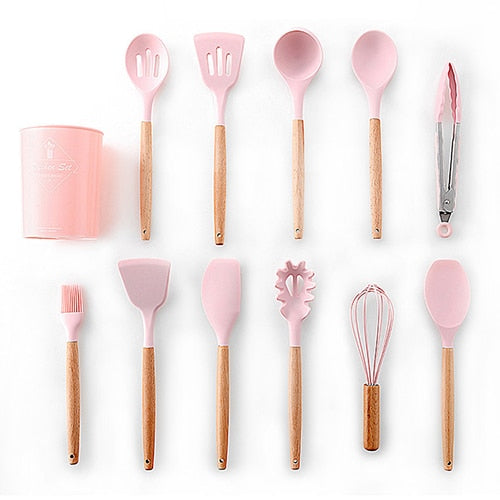 Silicone Cooking Utensils Set