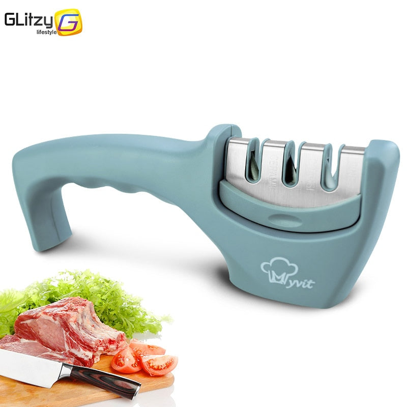 Knife Sharpener 3 Stages Professional Whetstone