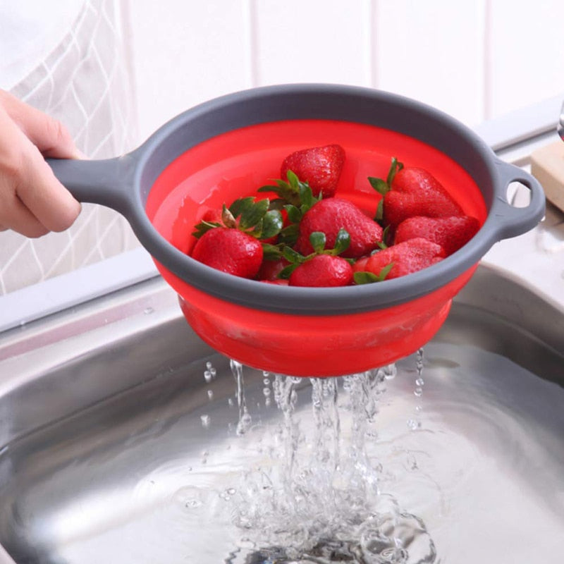 Fruit Vegetable Washing Basket Strainer