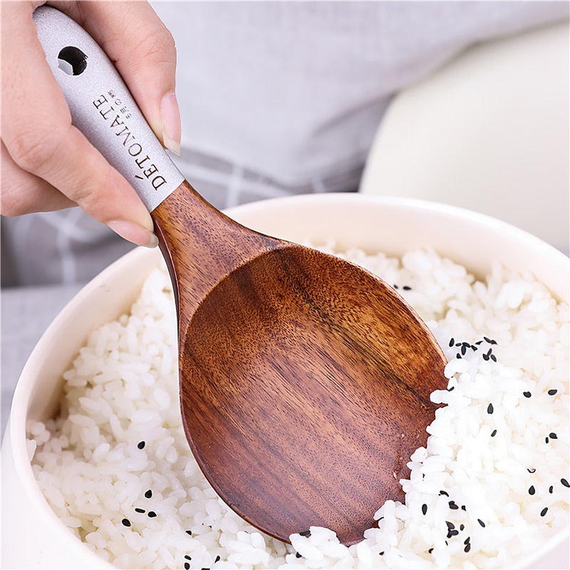 Wood Cooking Tool Set Eco-friendly