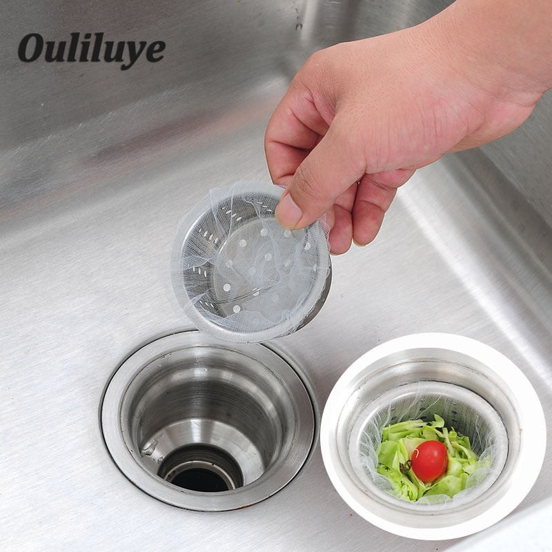 Sink Filter Mesh Kitchen Trash Bag