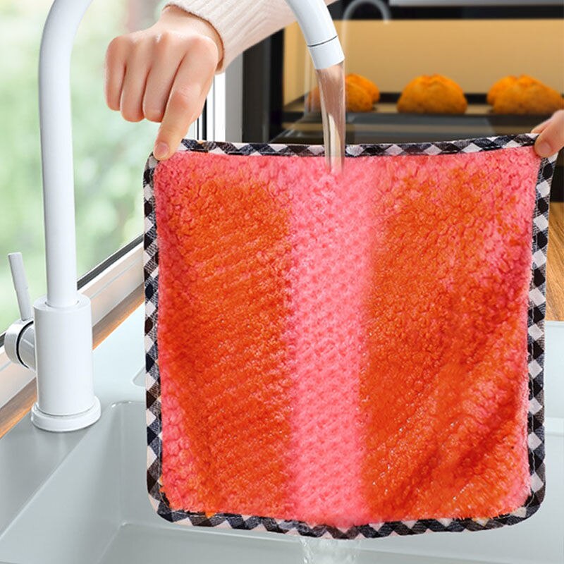 Household Kitchen Rags Gadgets Microfiber Towel