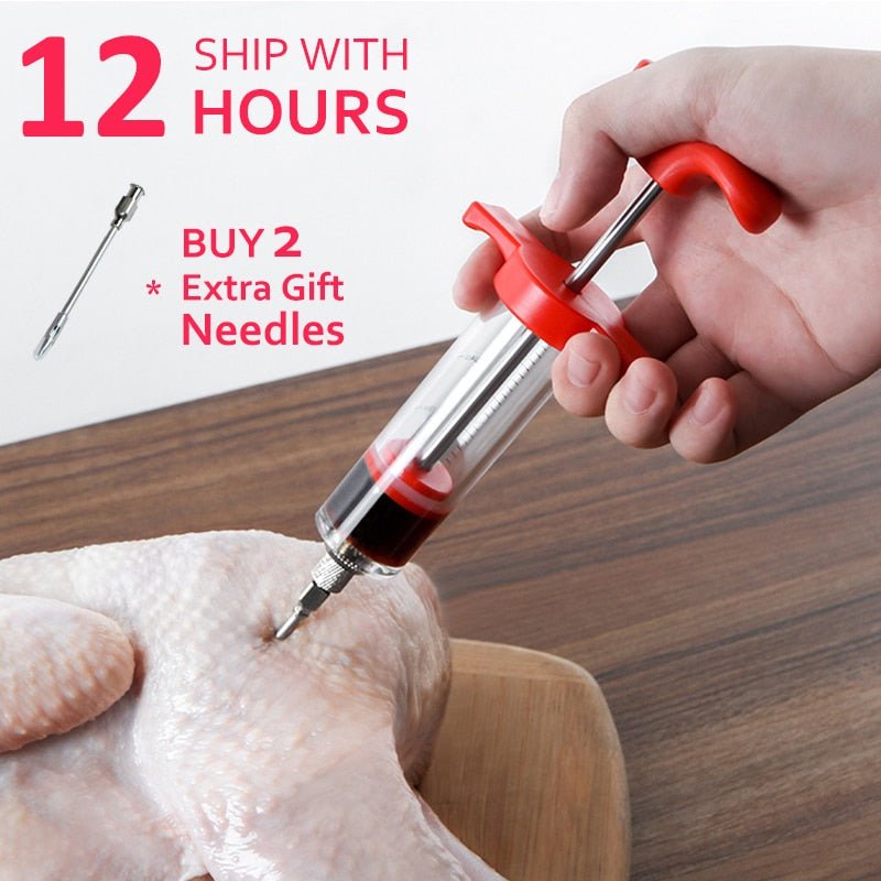 Kitchen stainless steel gadget meat tenderizer needle