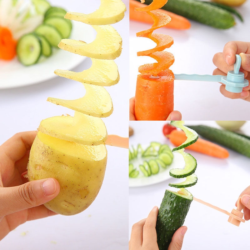 Fruit Potato Spiral Roll Cutter