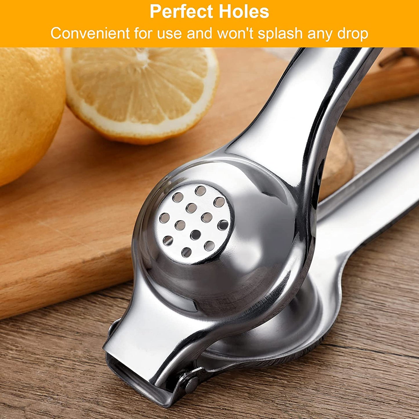 Stainless Steel Lemon Citrus Squeezer