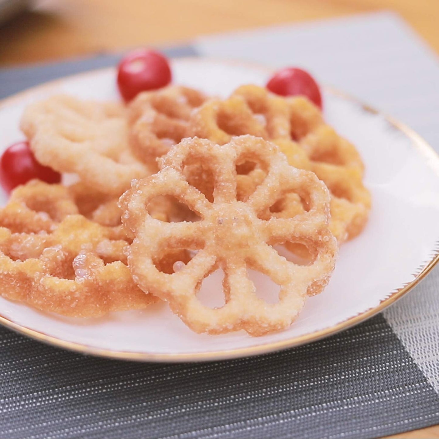 Iron Maker Bunuelos Mold Waffle