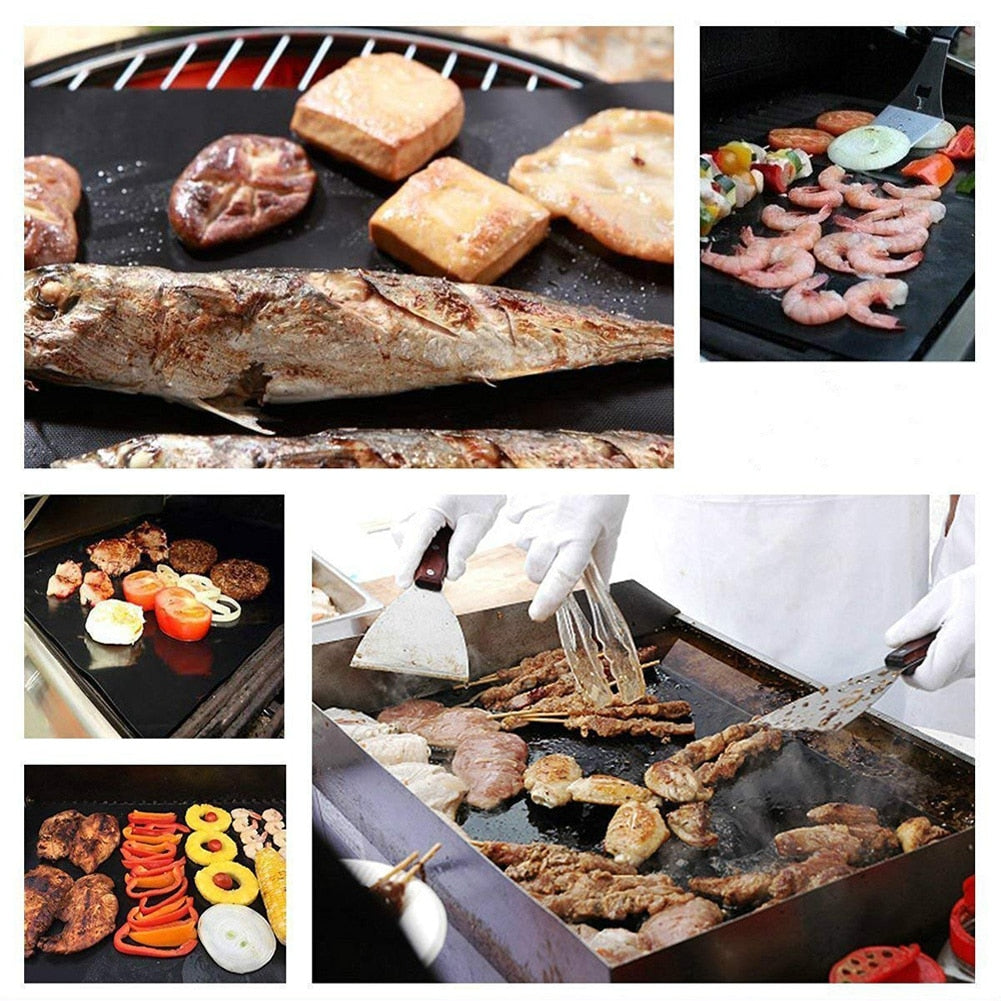 Reusable Non-stick BBQ Grill Mat