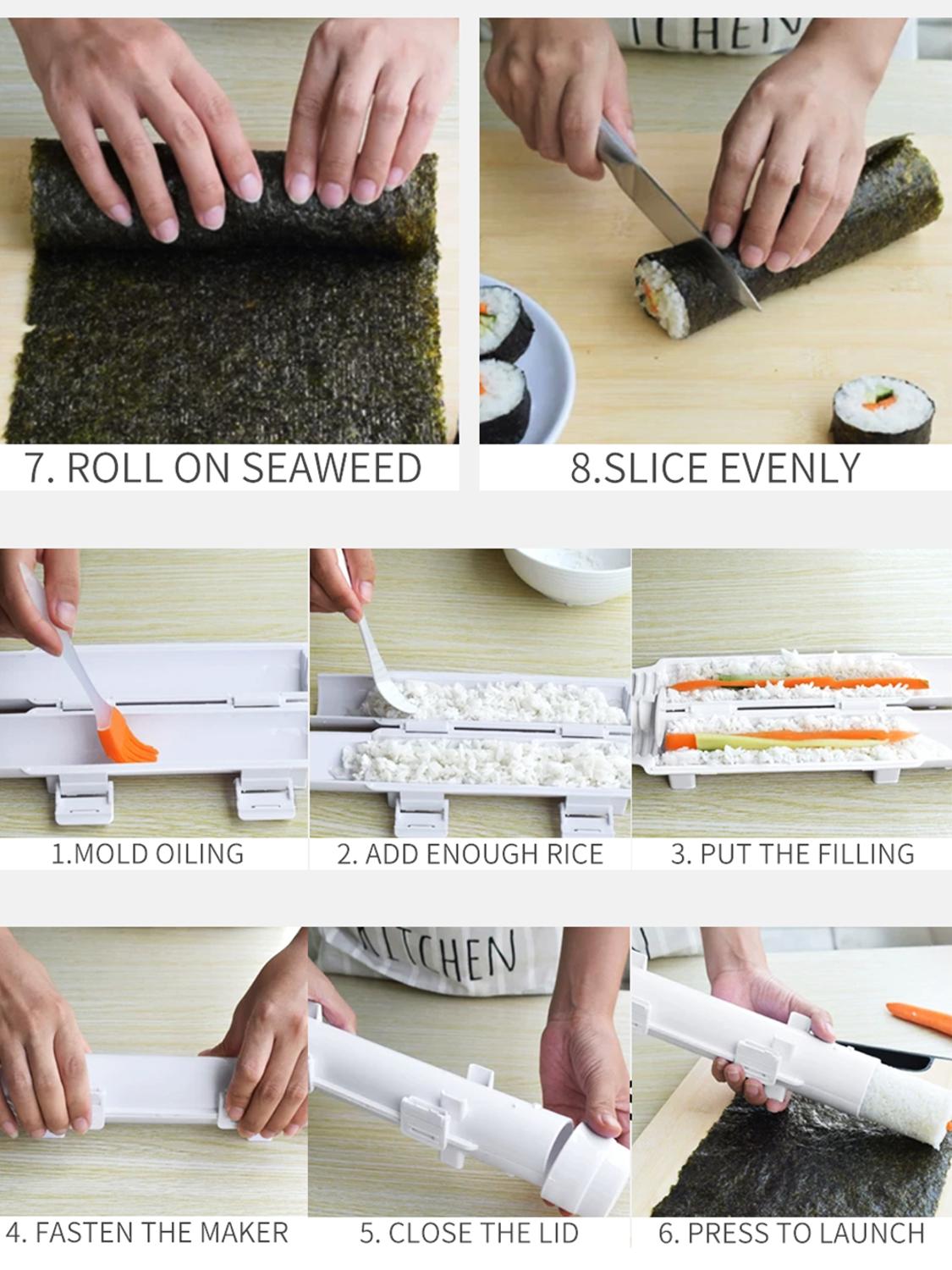 Quick Sushi Maker Roller Rice Mold
