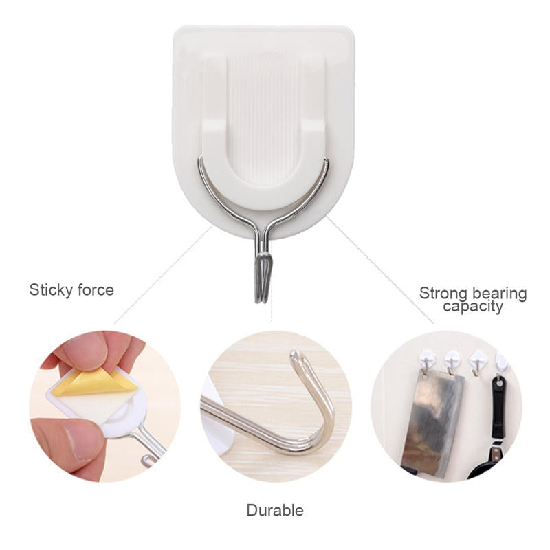 Strong Adhesive Wall Sticky Hooks