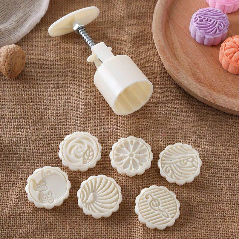 Flower Shape Mooncake Moulds